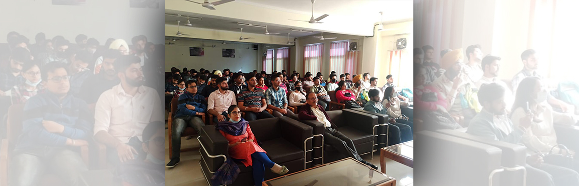 Report on Expert Lecture Organised By CSE Department, CEC on 12th  November 2021. 
