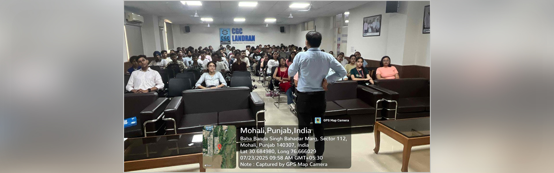 Yoga Sessions ignited wellness enthusiasm among Freshmen during SIP 2025 