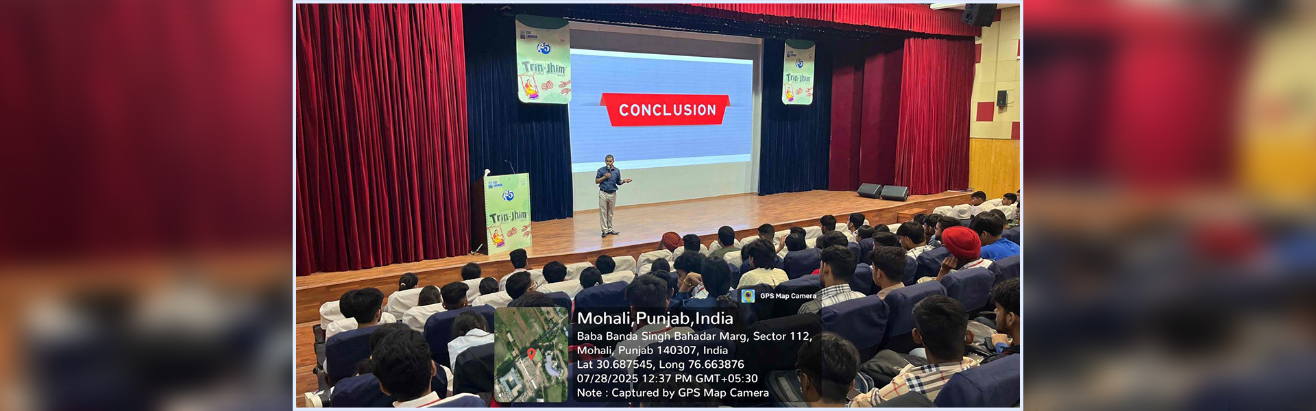 Counselling Sessions with Psychologist organized for First-Year Students  during SIP-2025 