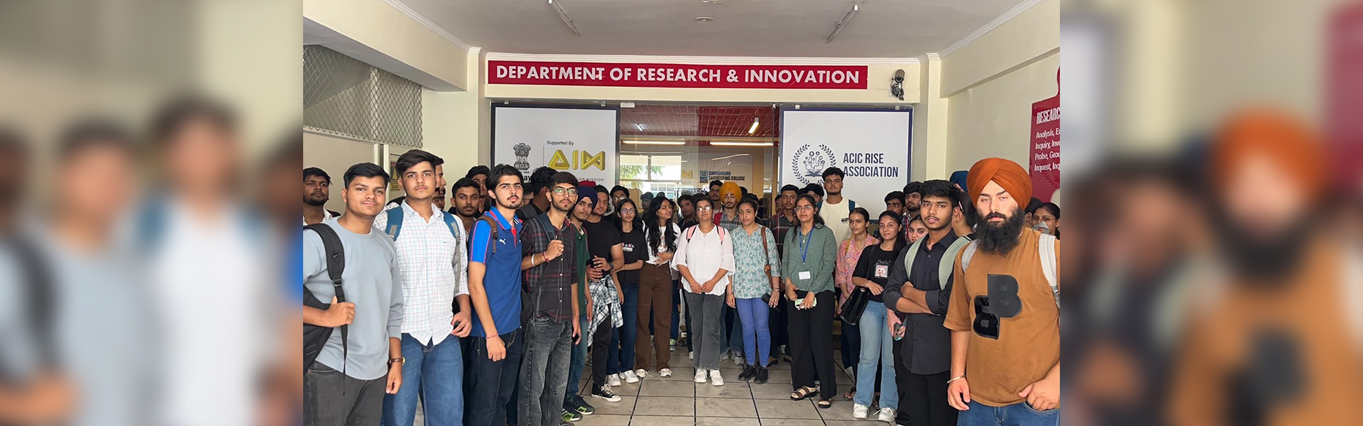 B.Tech. Freshmen Embarked on Campus Tour during SIP-2024 