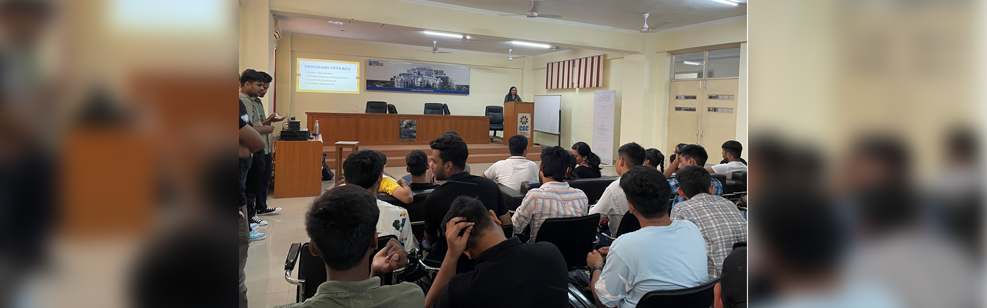 Expanding Horizons: New students connected with CGCs International Affairs Department 