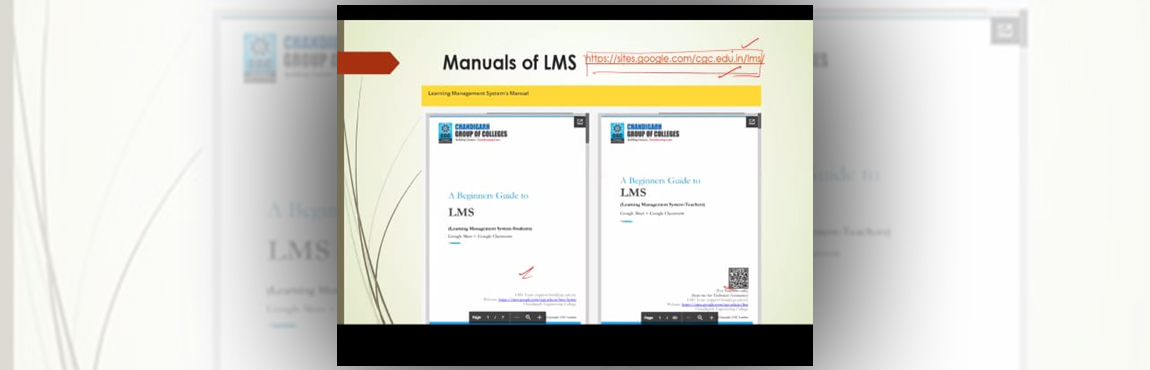Applied Science Department Organized Learning Management System (LMS) Training  and Library Session during Induction Programme 