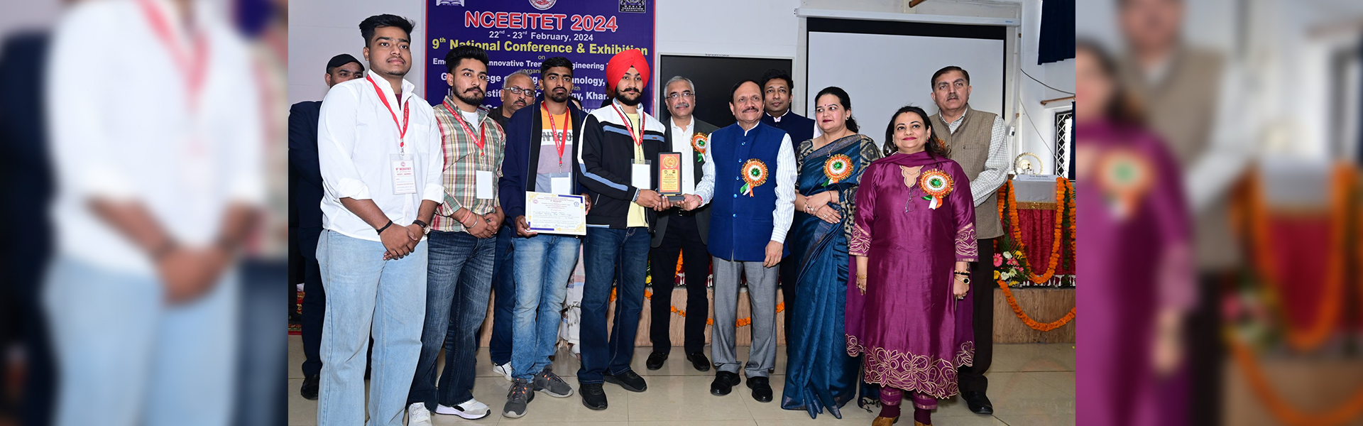 Mechanical Engineering Students Won Best Project/Working Model Award 