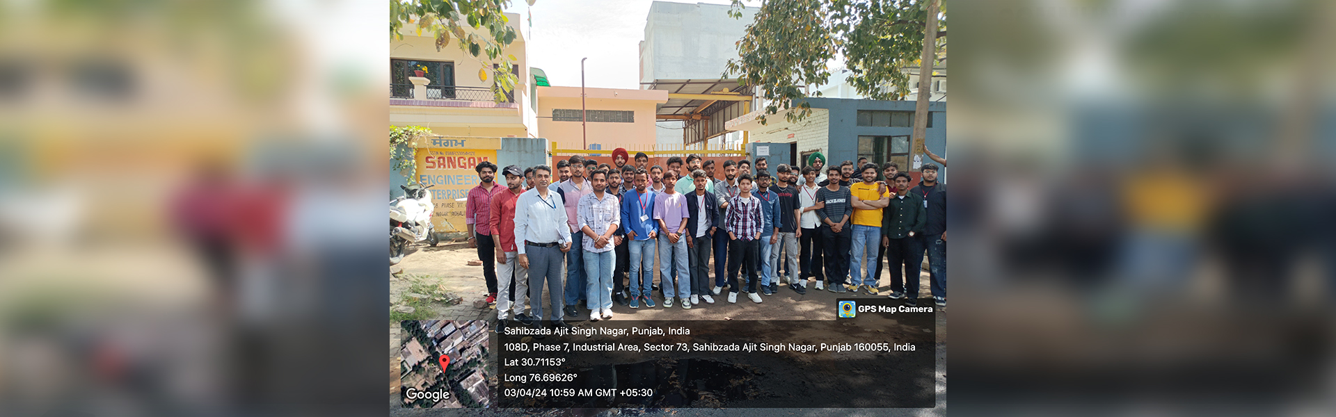 Industrial Visit to Sangam Engineering Enterprises 