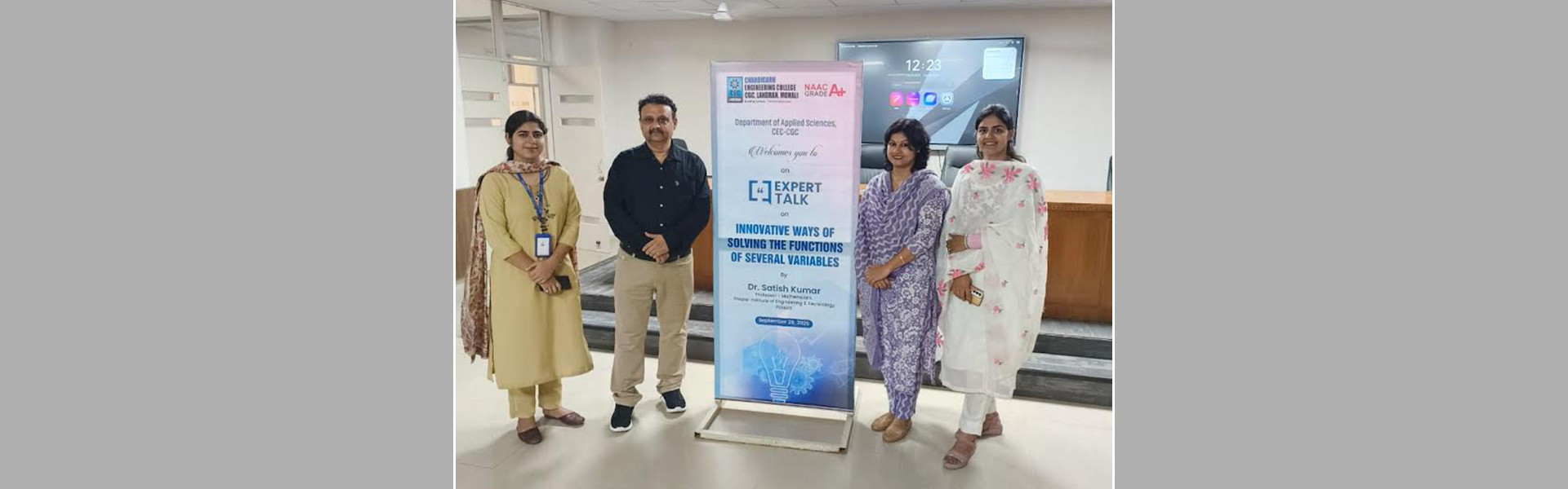 Mathematics Expert Talk on Innovative Ways of Solving the Functions of Several Variables 