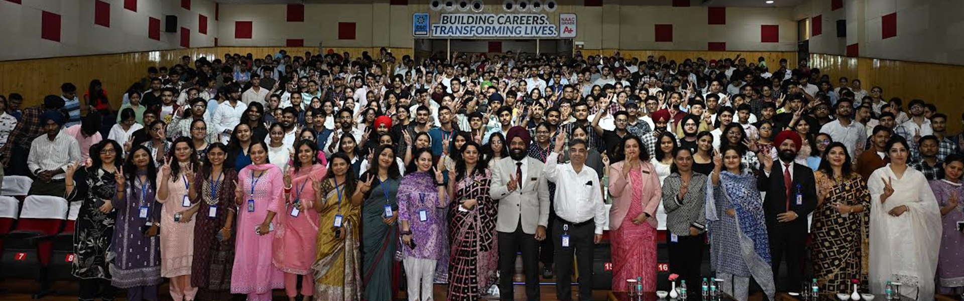 Prarambh 2025-Day 2: CEC-CGC Welcomed New B.Tech Students with Comprehensive Orientation 