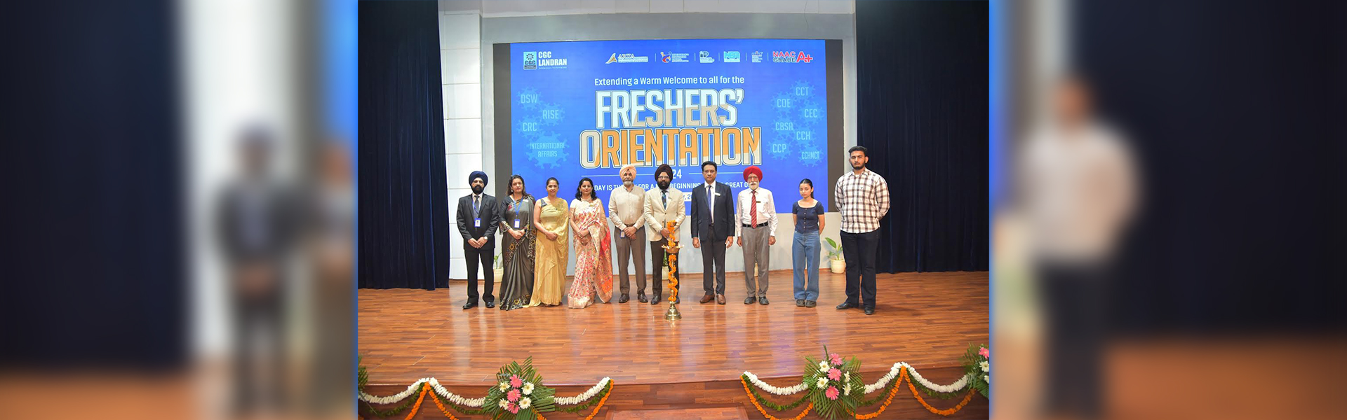 Fresh Faces, Bright Futures: CEC-CGC Landran, Mohali extended a hearty welcome to the new batch during 24th Orientation Program 