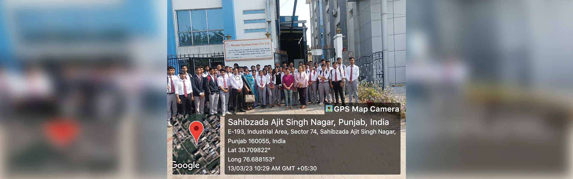 Applied Science Department organized Industrial Visit for 1st Year students 