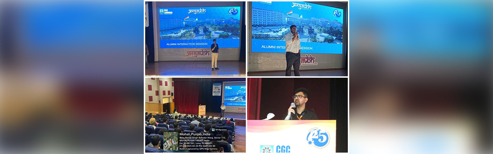 Freshmen gained valuable industry insights from CEC-CGC Alumni during  SIP 2025 