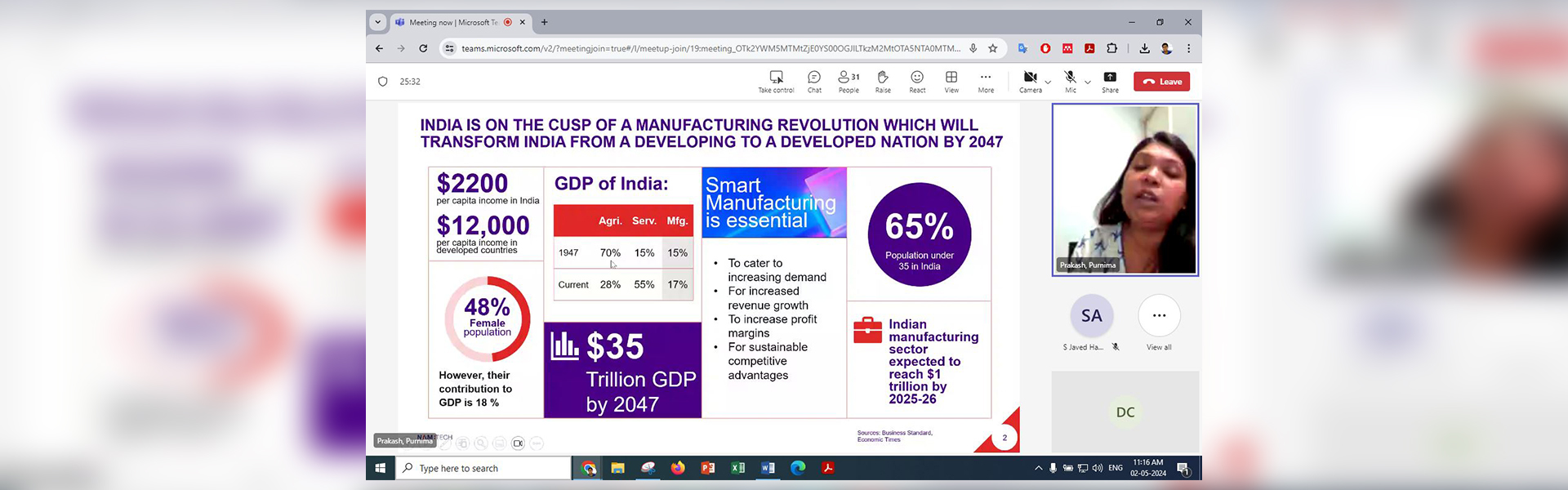 Webinar on Reimagine Learning for Future India 