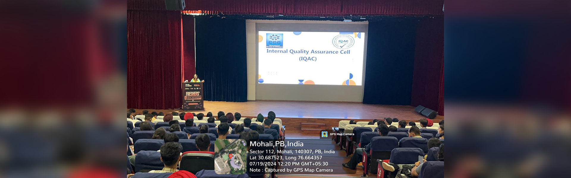 B.Tech. Freshmen attended IQAC Session during SIP-2024 