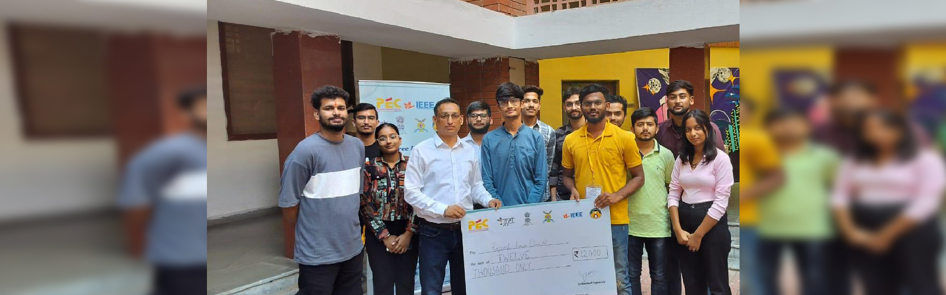 CSE Student secured the first position in the Geo Innovation Challenge 