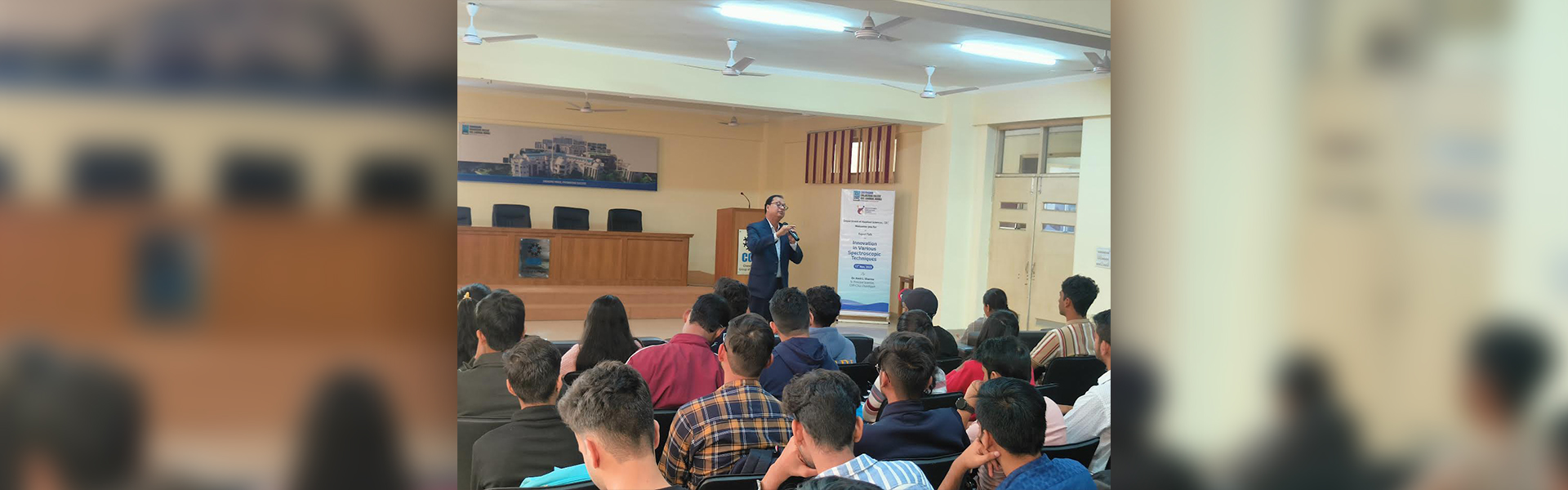 Expert Lecture on  “Innovation in Various Spectroscopic Techniques