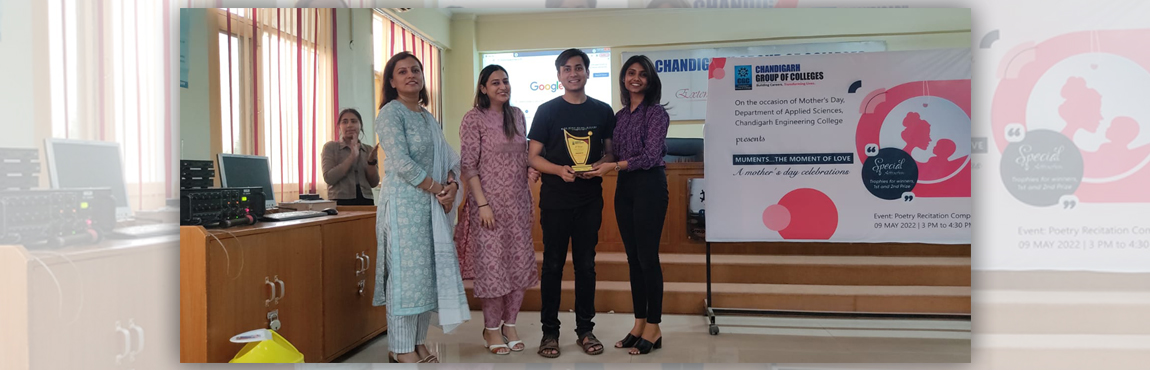 MUMENTS: A Mother’s Day event organized by Applied Sciences Department 