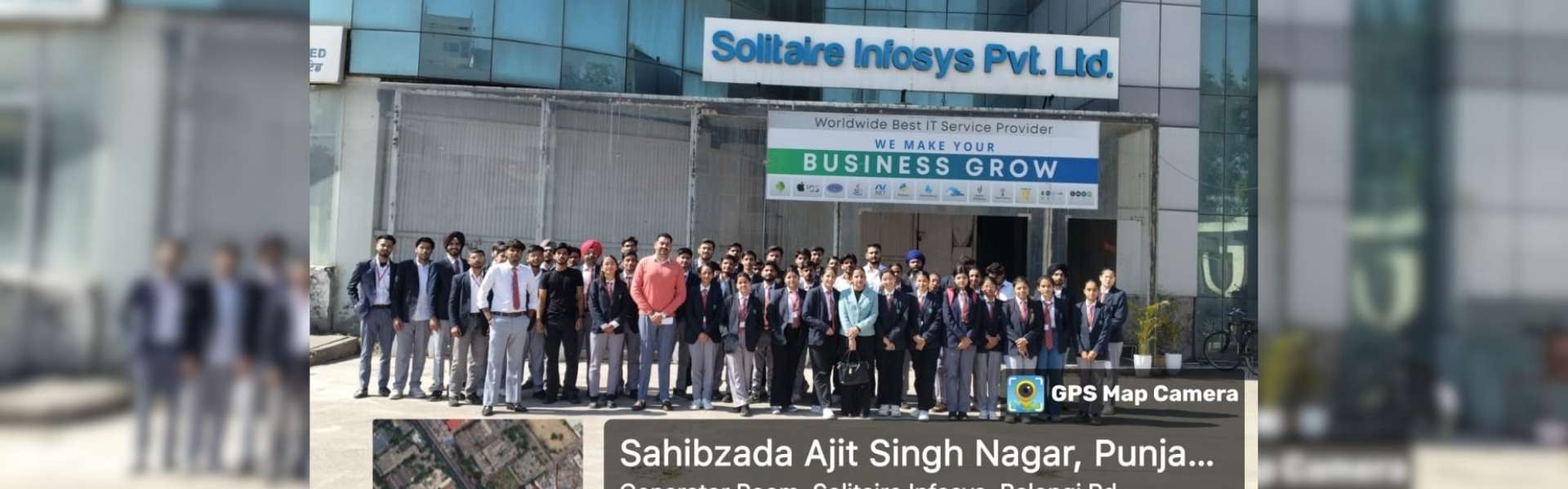 Industrial Visit to Solitaire Infosys Pvt. Ltd. 