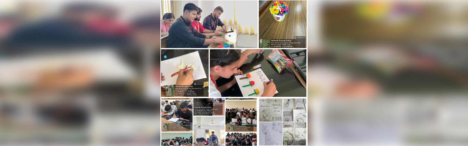 Creative Arts activities during  SIP-2025 
