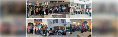 CGC Campus Tour for B.Tech. Newcomers during SIP-2025