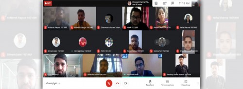 Department of Computer Applications organized an Expert Talk on Latest Cloud Technologies