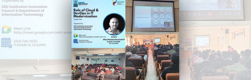 Expert Talk on “Role of Cloud & DevOps in IT Modernization