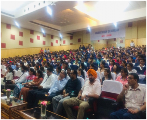 Applied Science Department Organized a Motivational Lecture on Universal Human Values