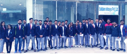 Industrial Visit toSolitaire Infosys, Mohali