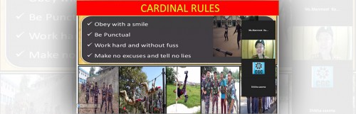 Virtual NCC Session organized during Induction Programme