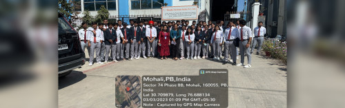 Industrial Visit to Wonder Automation Training Division Mohali