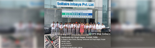Industrial visit to Solitaire Infosys, Pvt. Ltd, Mohali