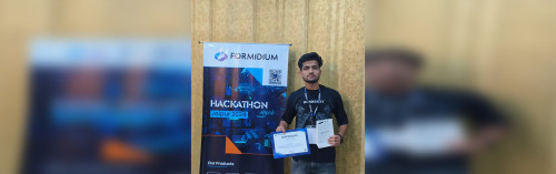 CSE Student participated in HACKATHON, Jaipur organized by Formidium