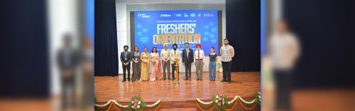 Fresh Faces, Bright Futures: CEC-CGC Landran, Mohali extended a hearty welcome to the new batch during 24th Orientation Program