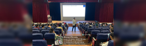 Freshmen gained valuable insights from CEC-CGC Alumnus during SIP 2024