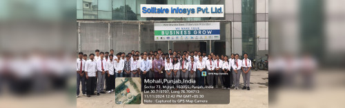Industrial Visit to Solitaire Infosys Pvt. Ltd
