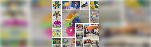Applied Sciences Department hosted Vibrant Rangoli Competition during  Student Induction Programme 2025