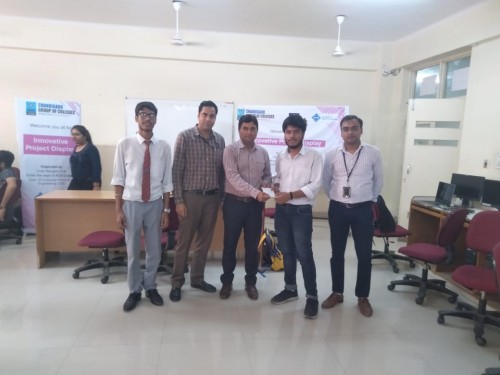 CSE Department organized Innovative Project Display Competition by Coding Blocks