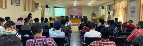 Expert talk organized by CSE Department on topic “IoT (Internet of things), Robotics and Artificial Intelligence”