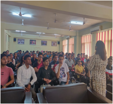 Applied Science Department Organized International Affairs Session for 1st year students