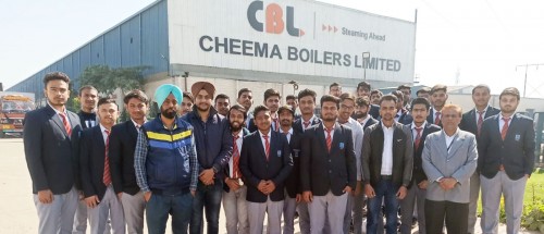 Industrial visit to Cheema Boilers, Kurali.