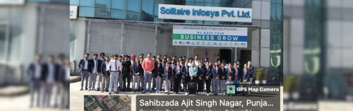 Industrial Visit to Solitaire Infosys Pvt. Ltd.