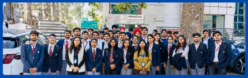 Industrial Visit to Sensation Software Solutions Pvt. Ltd.