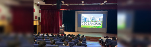 Students’ session with Director Academics CGC during SIP-2024